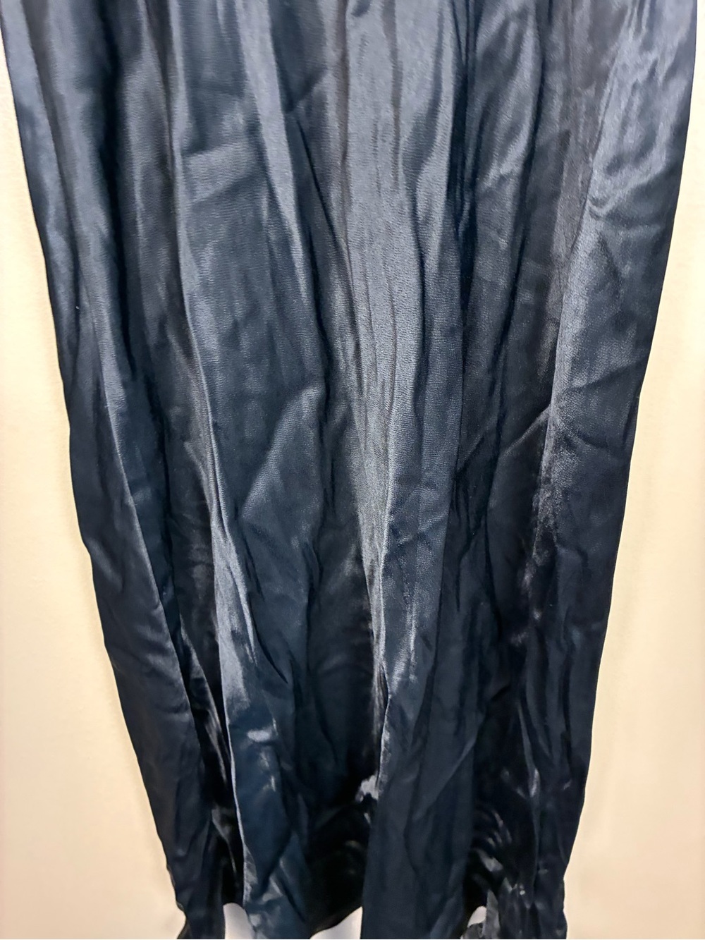LOFT Satin Cowl Neck Satin Midi Slip Dress - Picture 9 of 12